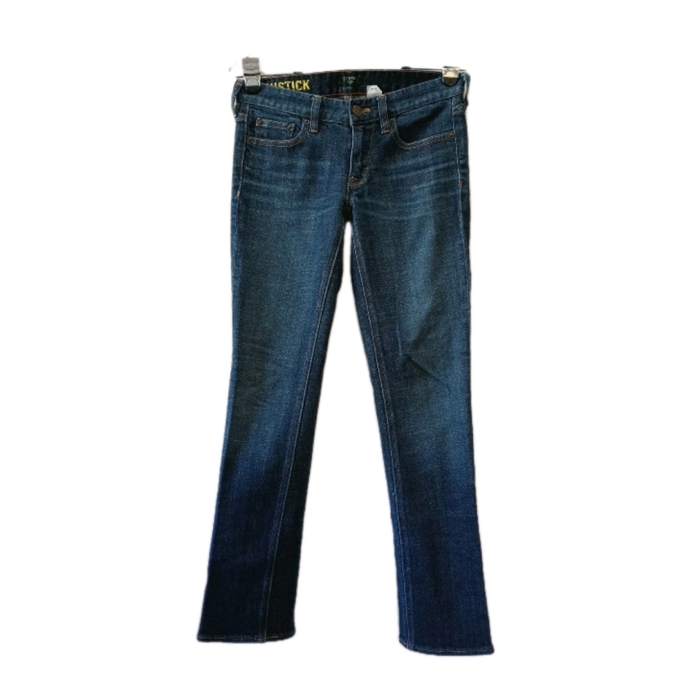 J. Crew Stretch Matchstick Jeans Blue Size 25S